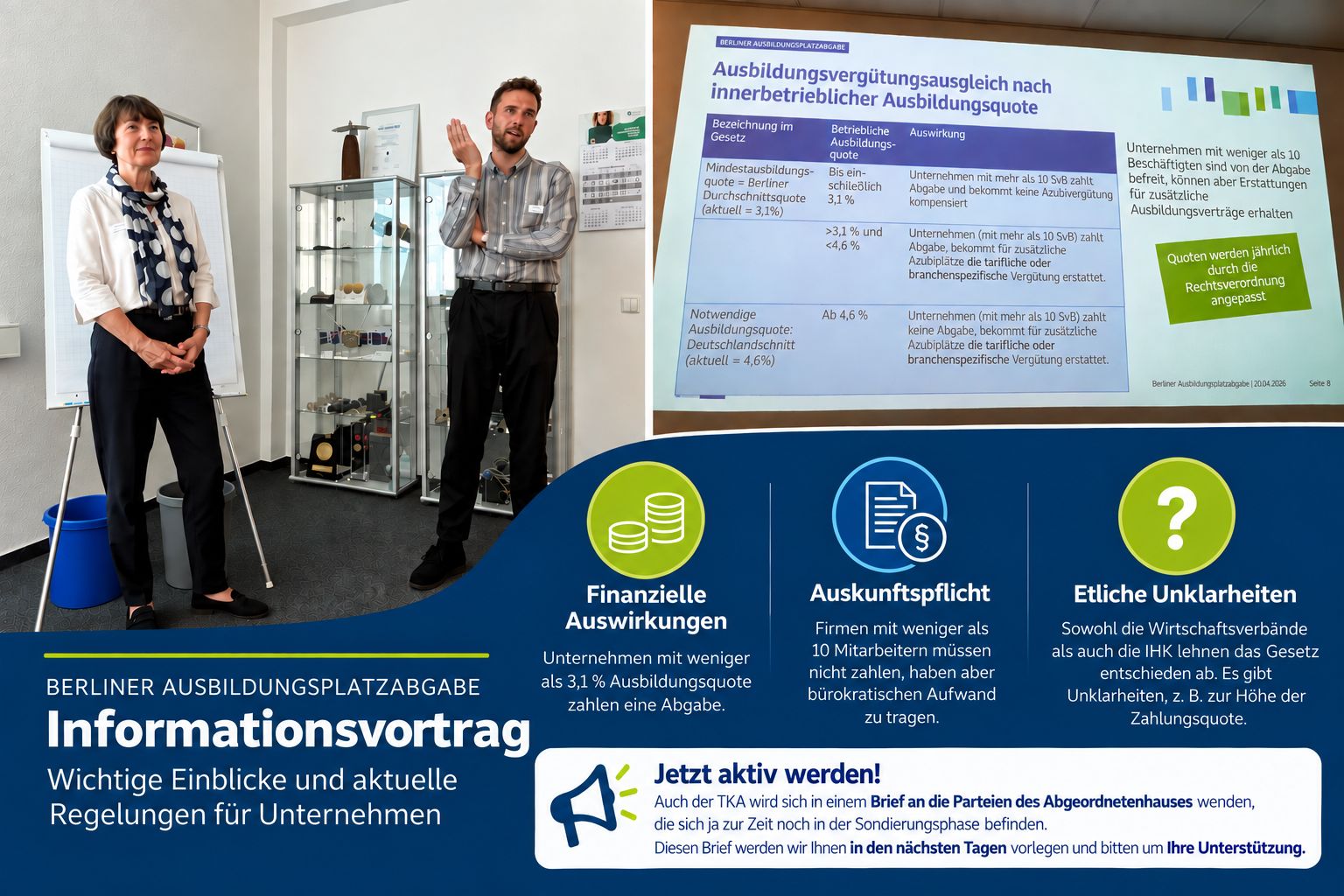 Vortrag Arbeitsplatzabgabe